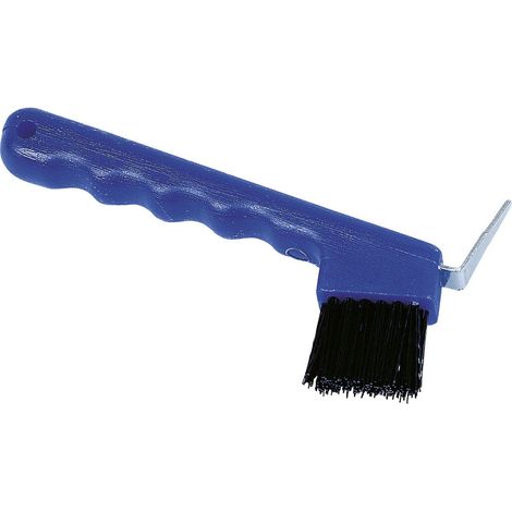 Cure-pied avec brosse bleu