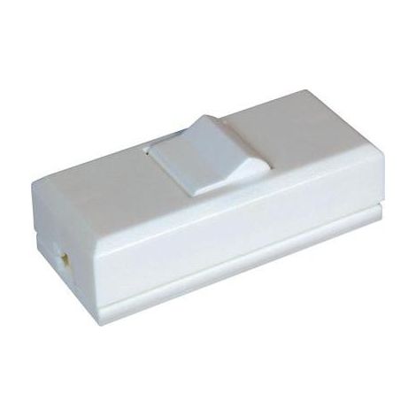 interBär 8075-008.01 Interruttore a filo passante Bianco 1 x Off / On 2 A 1 pz.