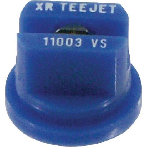 Tobera est谩ndar doble chorro plano XR 110掳 03 azul acero inoxidable TeeJet TEEJET XR11003VS (1/2)