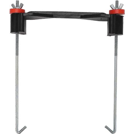 Barre transversale universelle pour supports de batterie avec boulons en J de 10 pouces, compatible avec les batteries de 55 Ah, 60 Ah, 68 Ah, 70 Ah, 72 Ah, 85 Ah et 100 Ah. (YEMAA) (1/5)