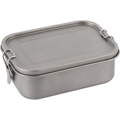 Titanium lunch box, 27oz insulated food container with leak-proof lid, Bento box for men and women, leak-proof