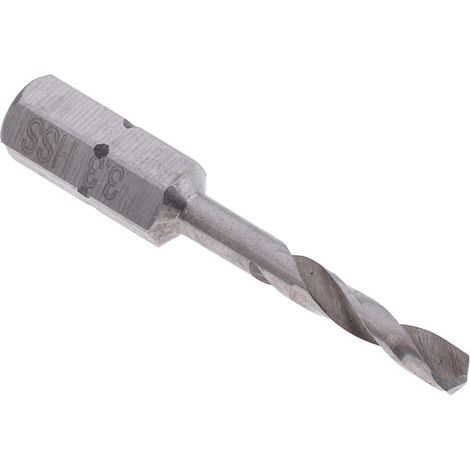 Foret HSS RS PRO Foret torsadé 3.3mm x 40 mm ( Prix pour 1 ) (1/3)