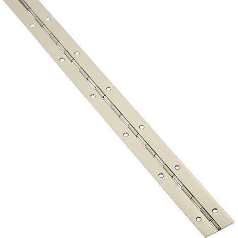 Stangenscharnier 1000 x 32 x 0,7 mm Edelstahloptik Klavierband Bandscharnier Türband von SOTECH