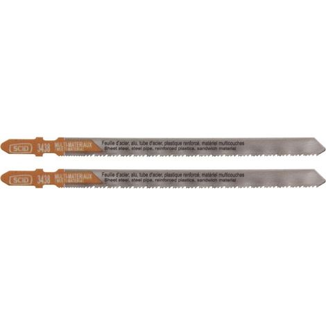 Stichsägeblatt für Metall, Materialien, Haken in T 132, 1 - 1,6 mm