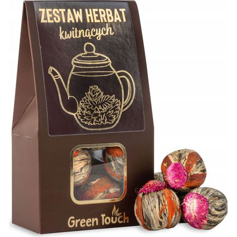 Set mit 5 Blütentees in einer Geschenkbox (1/5)