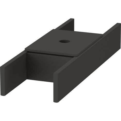 Separador interior reequipable de Duravit, incl. tapa, negro (1/3)