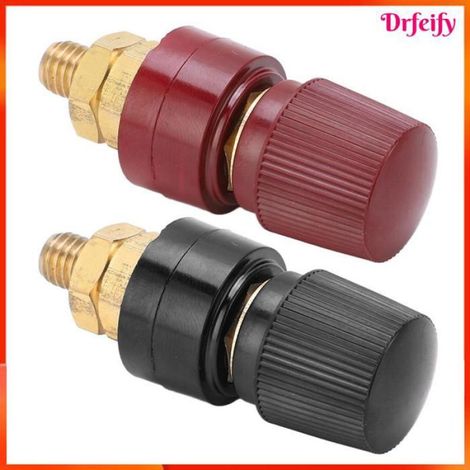 5 paires de douilles banane en cuivre pur M8, belle Transmission, bonnes performances, pièces électroniques (1/4)