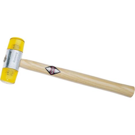 Marteau en plastique PICARD 160g, avec manche en frêne Ø 22 mm