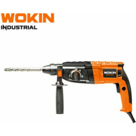 Martello tassellattore  787080 wokin volt 230 watt 800 j3 sds plus + accessori (1/3)
