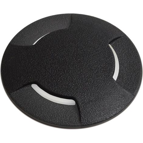 Foco empotrable de suelo 4 emisión BELGRADO-12 GX53 3 W 405/410/410 lm 3000 K/4000 K/6500 K CRI80 IP67 Negro (1/2)