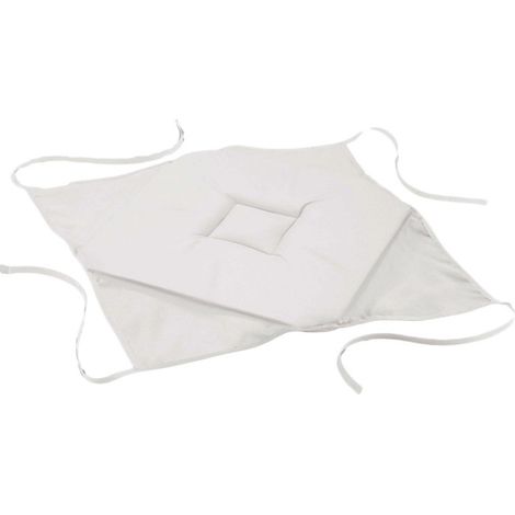 Galette de Chaise "Essentiel" 40x40cm Blanc