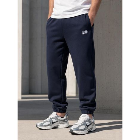 Pantalon de survêtement Lucky Dice Small Dice pour homme, bleu marine/blanc, taille L (1/5)