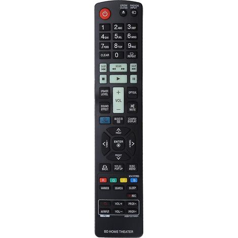 Télécommande de remplacement pour système home cinéma Blu-ray LG LHB336, LHB536, HX906SB, LHB976, HX551, HX561