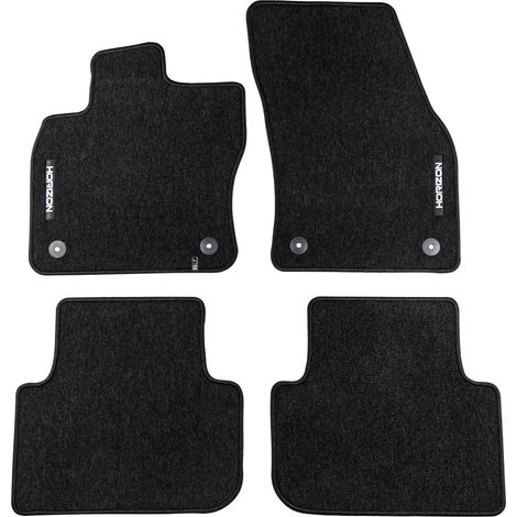 Tapis de Sol de Voiture pour VW Tiguan II 2016-2024 Velours Imperméable 4Pcs (1/5)