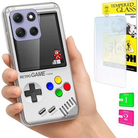 Funda para Motorola Moto G86 Power, carcasa trasera con foto y cristal 9H. (1/5)
