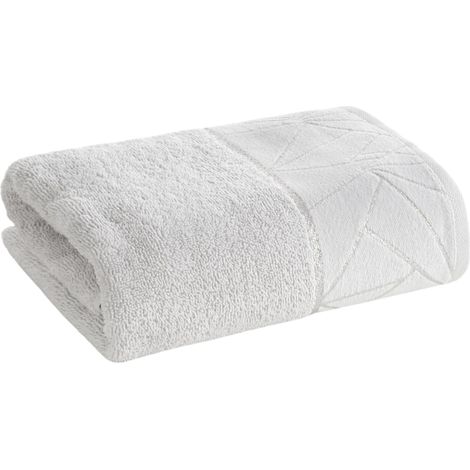 Serviette de bain argentée Cleo 70x140 cm (1/5)