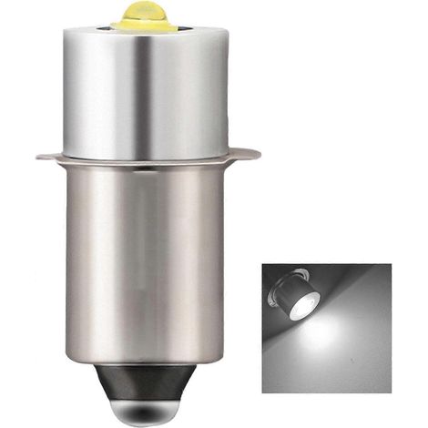 P13.5S LED-Lampe für Maglite 36 CD-Zellen Taschenlampe LED-Konverter Weiß/Warmweiß 6V/24V