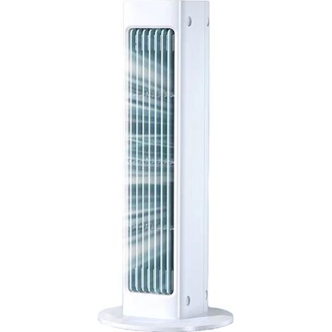 Bladeless tower fan - with remote control - rotating - air-cooled - suitable for home use (1/5)