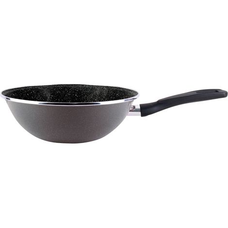 MAGEFESA sarten wok gransasso 20 cm , Sartén Wok Gransasso 22 cm.
-Sartén Wok modelo Gransasso de 28 cm. Magefesa.
- Alto rendimiento energético.
- Recubrimiento trimoteado antiadh (1/2)
