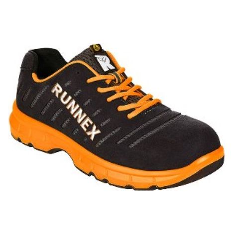 S1P-ESD-Sicherheitshalbschuhe FlexStar schwarz/orange Größe 45 (1/2)