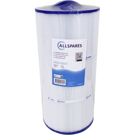 Filtre AllSpares pour spa compatible Caldera 100 / PCD100W / C-8399 / SC775 (Ø203x420mm) (1/4)