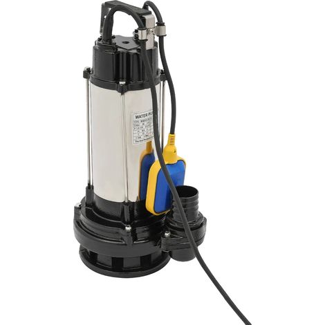 Tauchpumpe, Hebepumpe, automatischer Schwimmerschalter, 220 V, schwarz (1/2)