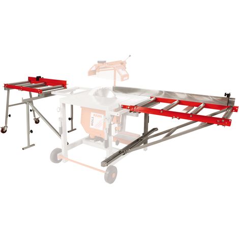 Prolunga con rulli x sega da cantiere Holzmann ts400zal400v