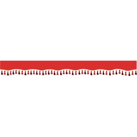 Oscura, fascia parasole per camion - Rosso (1/2)