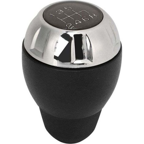 Pomo de palanca de cambios manual 68085312AB, repuesto para XU, pomo de palanca de cambios manual para Jeep Wrangler JK 2007-2018 --Crezuo (1/4)