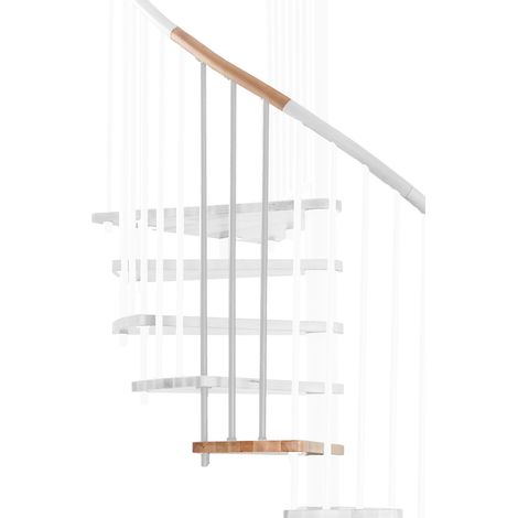 Minka Höhenerweiterung für Spiral Wood 160cm Durchmesser Buche Weiß
