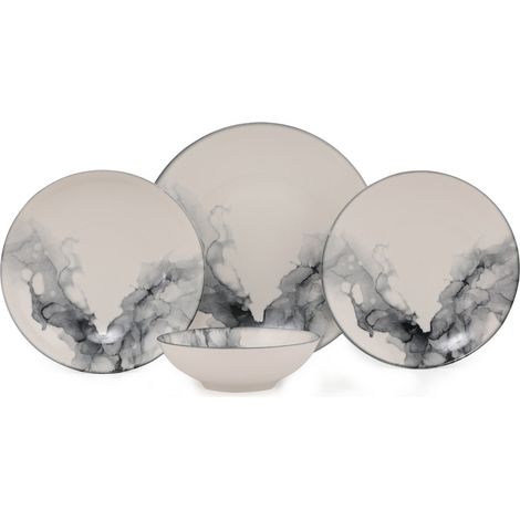 Juego de vajilla Set 100% Porcelana Multicolor (1/5)