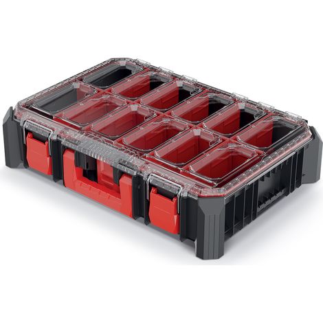 Kistenberg Organizer MSX 40 HIGH Kleinteilemagazin mit Trennstegen (1/5)