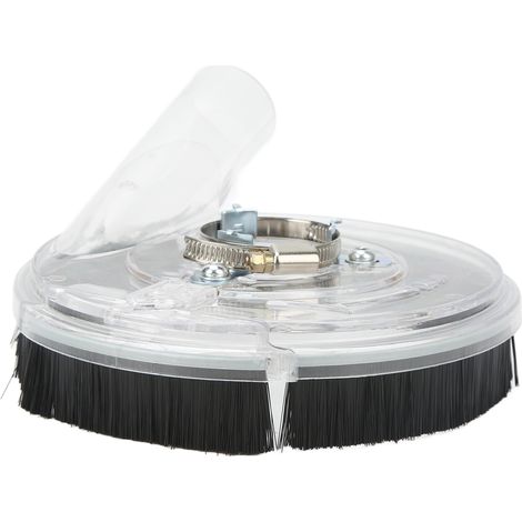 Couvercle anti-poussière pour meuleuse d'angle, collecteur de poussière, protection transparente pour le meulage