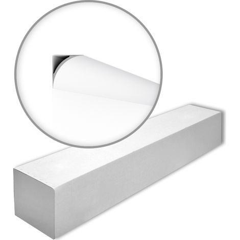 NMC NE4 PURE-box NOMASTYL Noel Marquet 1 caja 55 piezas Cornisa diseño moderno blanco  110 m
