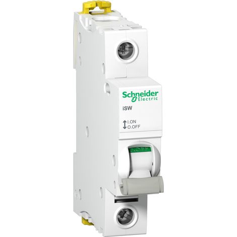 SCHNEIDER ELECTRIC A9S65163 COMMUTATEUR EN CHARGE ISW 1P 63 A, 240 V (1/3)