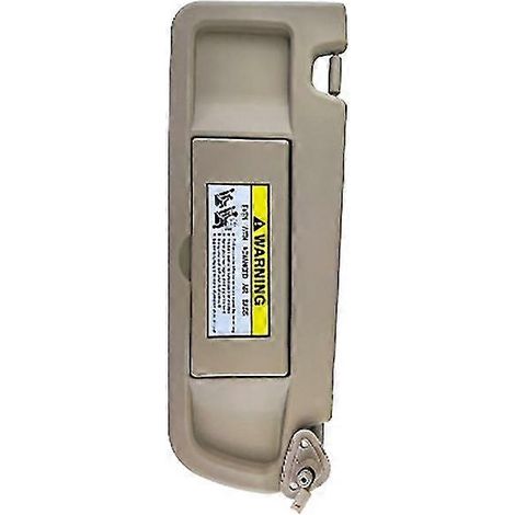 Pare-soleil gauche et droit pour Honda Civic 2006-2008 (références 83280-sna-01zc et 83230-sna-a01zc) - Accessoires et pièces de rechange - Pare-soleil droit - Beige (1/5)