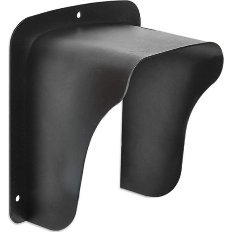 Housse de protection pour clavier de contrôle d'accès, étanche pour sonnette vidéo sans fil, cache anti-pluie pour visiophone, kit de 1 pièce, noir (1/5)