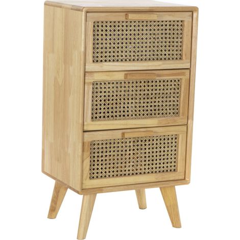 Cajonera Caucho Ratan 40X30X72 Rejilla Natural (1/5)
