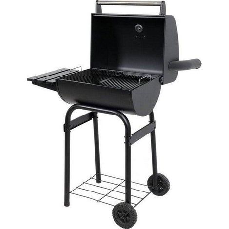Lund 99902 Holzkohlegrill aus Stahl mit Thermometer (1/3)