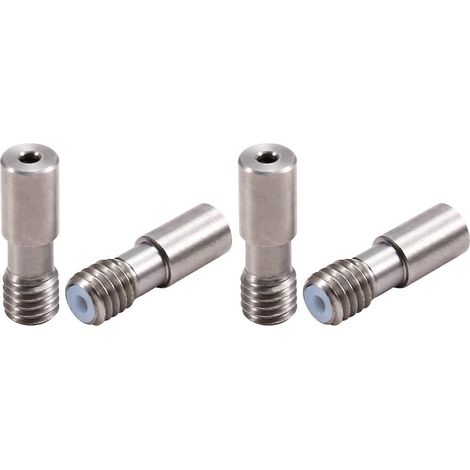 Lot de 4 gorges de rupture de chaleur en acier inoxydable pour Ender-3 S1, pièce de gorge pour imprimante 3D (1/4)