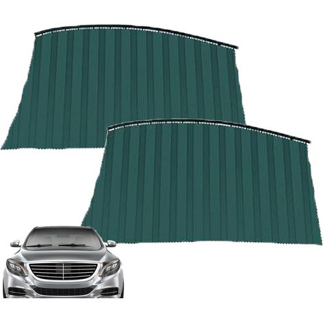 Stores de fenêtre magnétiques de voiture, stores magnétiques de voiture - Rideaux magnétiques pour la protection solaire dans la voiture Dormir, Rencontrer, Intimité, stores de voiture pliables pour (1/5)