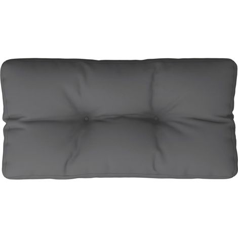 Maison Exclusive - Palettenkissen Anthrazit 70x40x12 cm Stoff