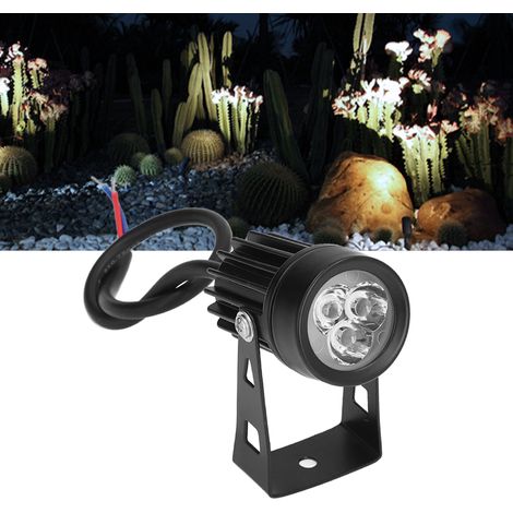 LED-Gartenlampe, Gartenbeleuchtung, 3W wasserdichte Außenleuchte, IP65, Hof-, Rasen-, Gartenbodenbeleuchtung, warmweißes Licht. (1/5)