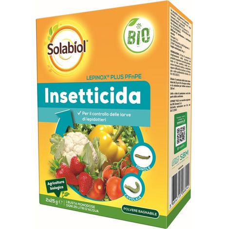 Solabiol Lepinox Plus PFnPE Insetticida Biologico 2x25 gr