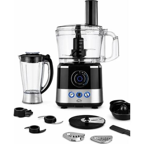 Multifunktions-Küchenmaschine DCG KM6325 800 W mit 2 l Schüssel und Zubehör