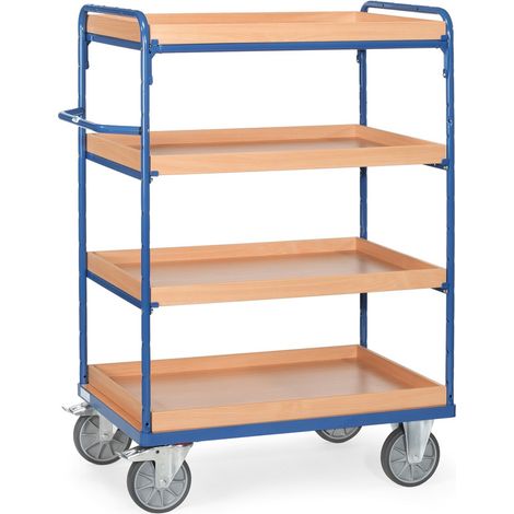 Fetra Etagenwagen mit Holzkästen 4 Etagen 1000x600 (1/2)
