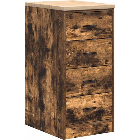 Maison Exclusive - Armoire de rangement de garage chêne fumé 40x51x85 cm bois pin