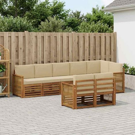 vidaXL Sofagarnituren Massivholz Akazie (1/5)