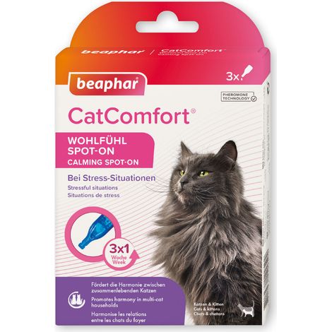 Beaphar CatComfort Wohlfühl Spot-On für Katzen - 3x 0,55 ml (1/5)