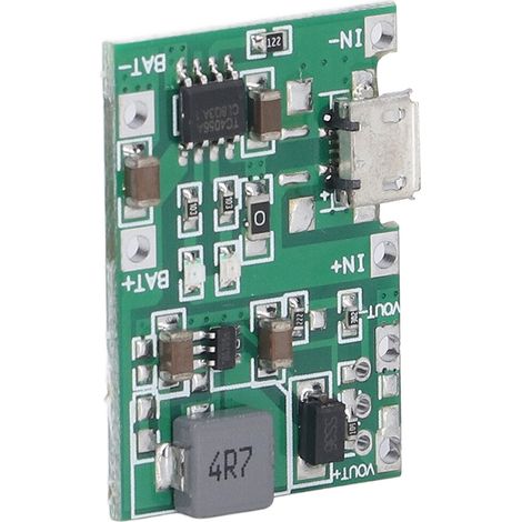 Module de charge réglable Boost Step-up, carte élévatrice de tension pour multimètre et batterie lithium, testeur LED, protection intégrée (1/5)